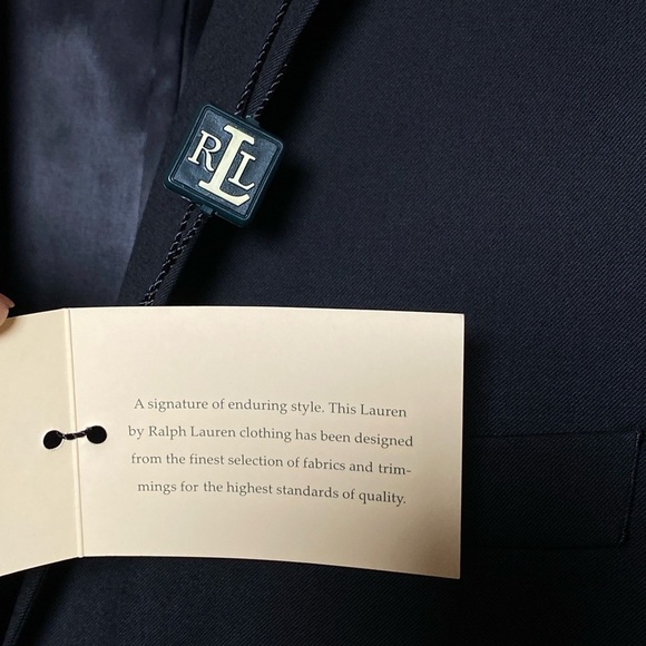 Lauren Ralph Lauren Black Blazer - Size 16R - Picture 7 of 14